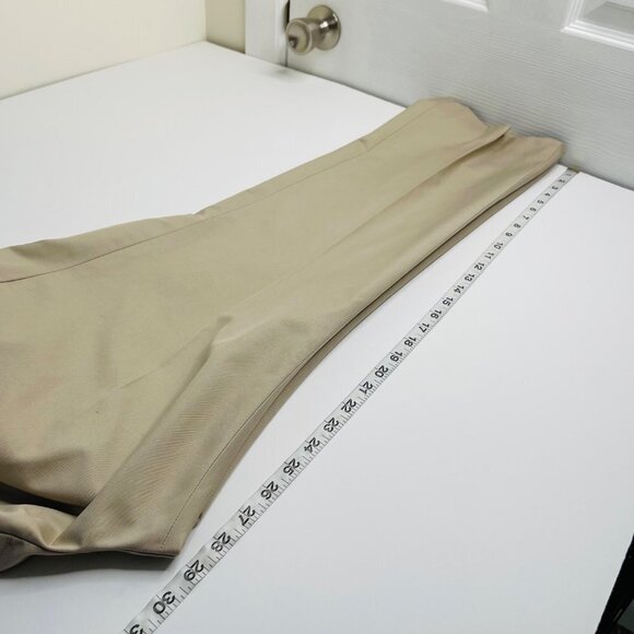 Brooks Brothers Women's Straight Leg Trouser Pants Size 8 Flat Front‎ Tan - Picture 11 of 12